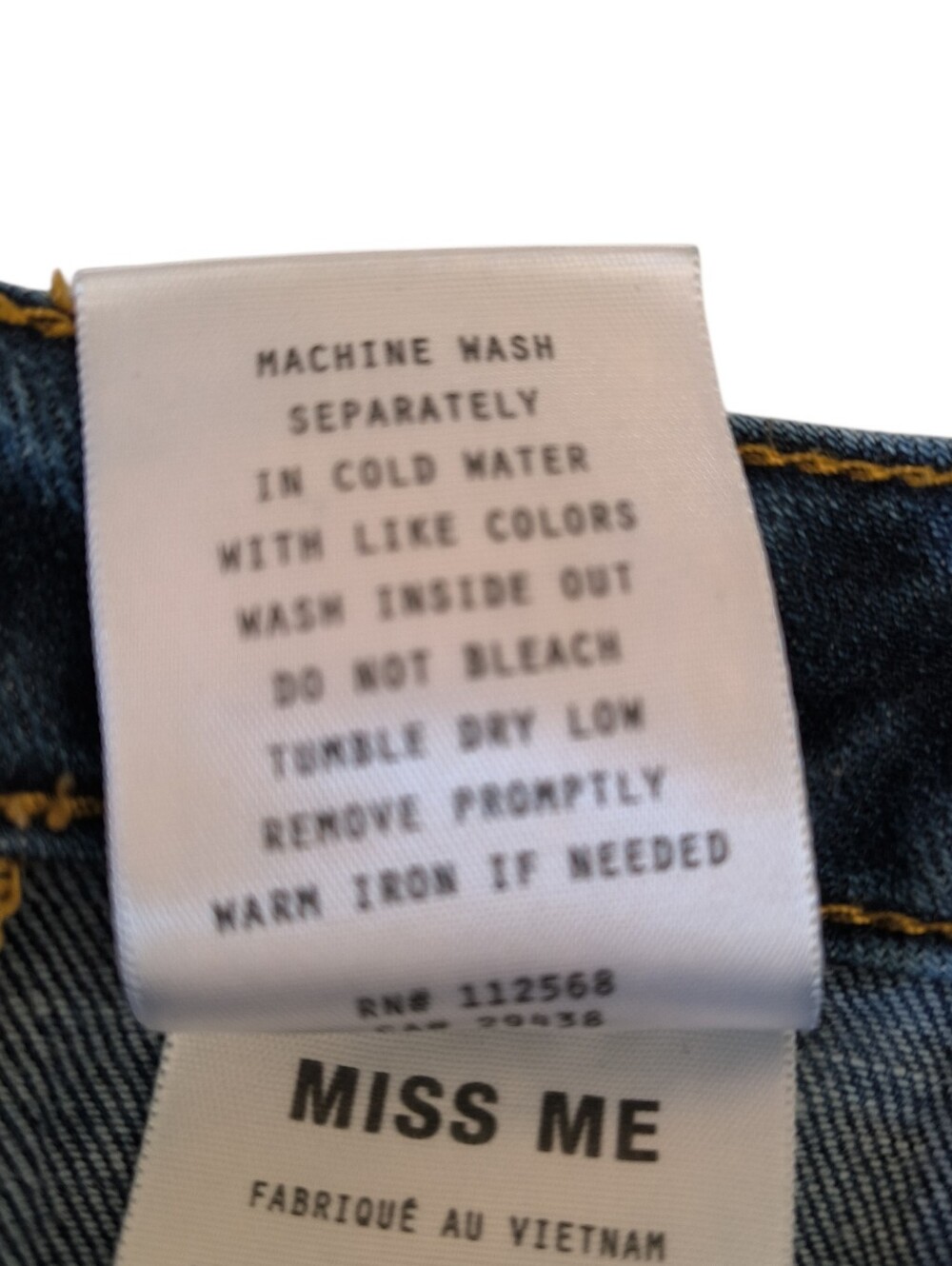 Miss Me Skinny Embroidered Ankle Jeans Size 29 - Picture 8 of 9